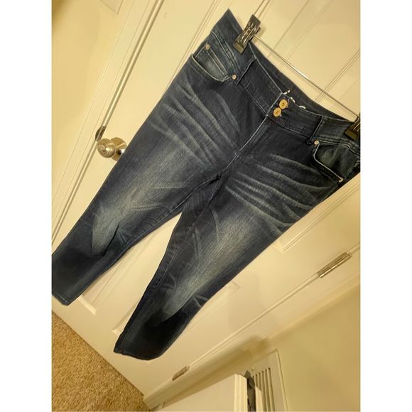 INC International Concepts women’s jeans size 8 boyfriend curvy fit - Picture 1 of 8